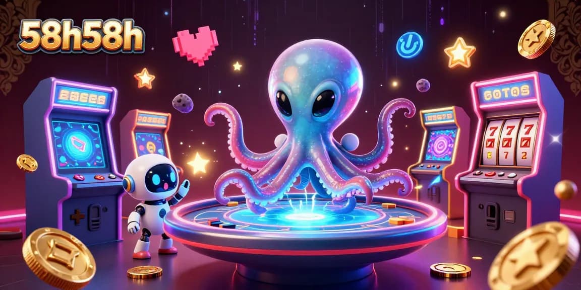 Aposte em 58h58h com diversão em um cassino virtual, ilustrando uma cena animada.