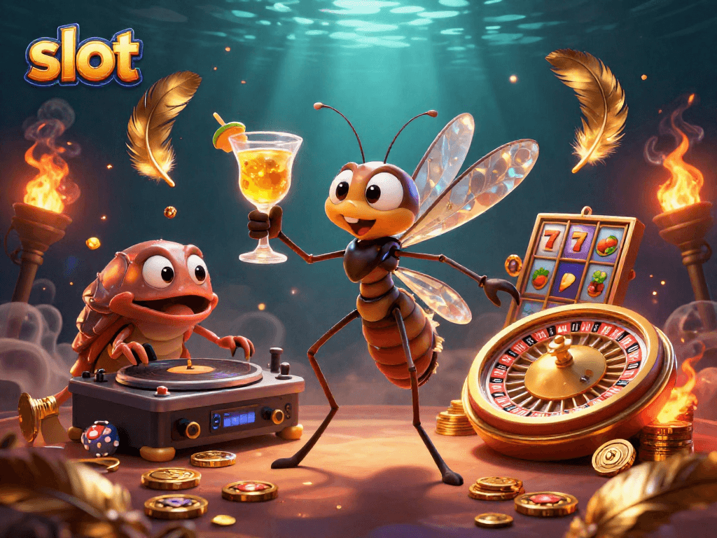 Memenangkan jackpot dari permainan slot online di Gacor123 dengan suasana kasino yang menakjubkan.