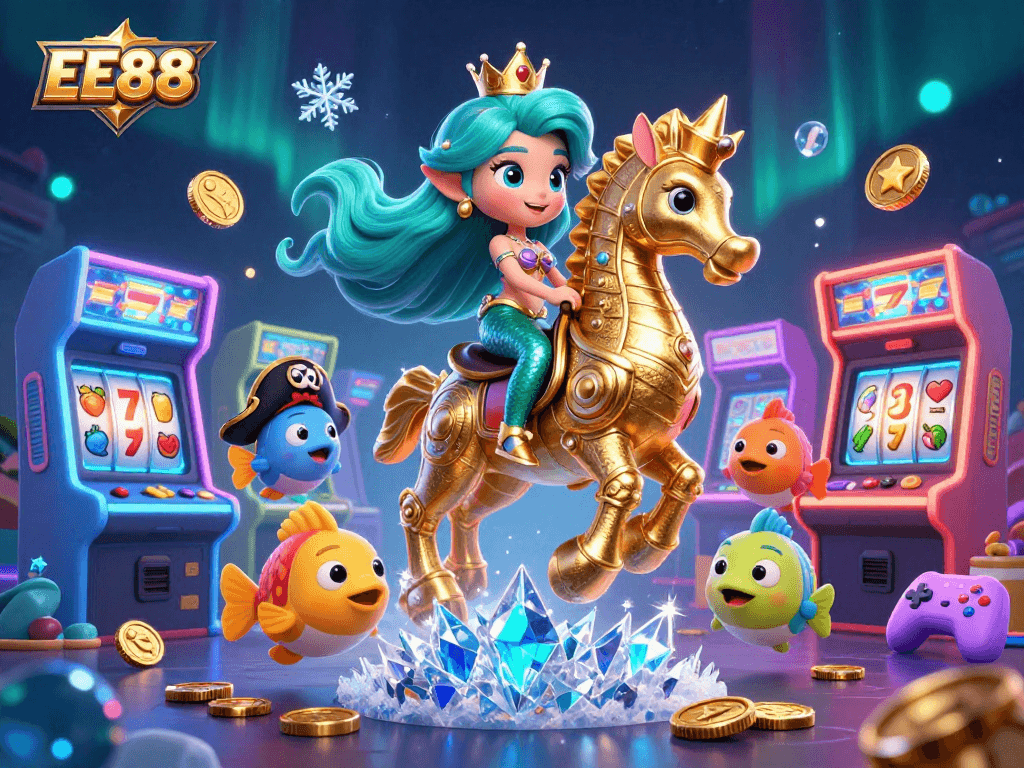 Engage in thrilling games at EE88 with our vibrant underwater casino adventure!