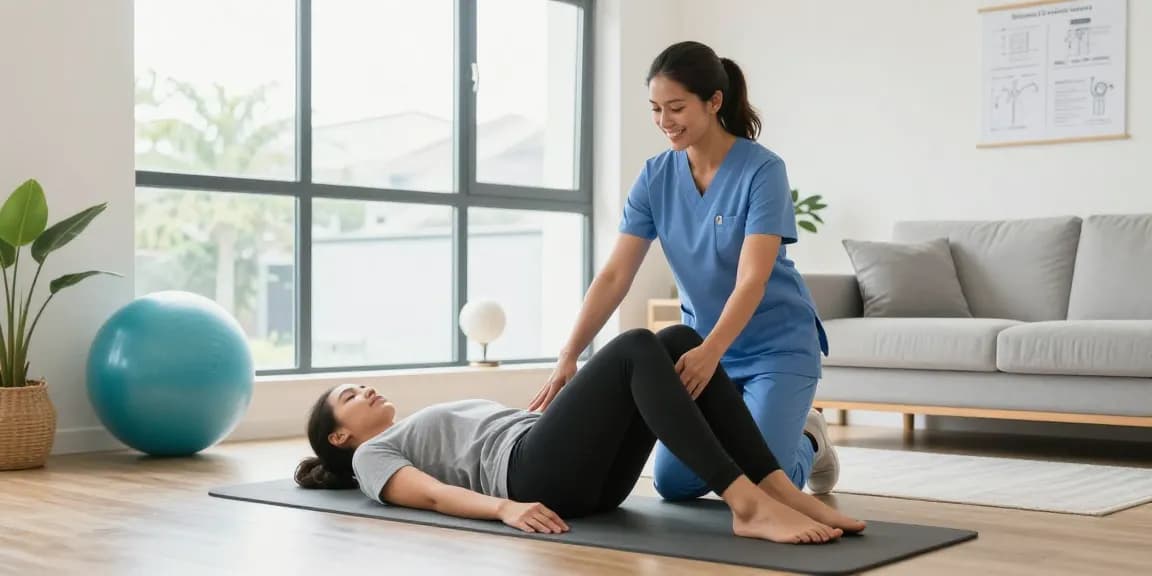 Physio home visits Sydney for personalized patient care in a wellness center.