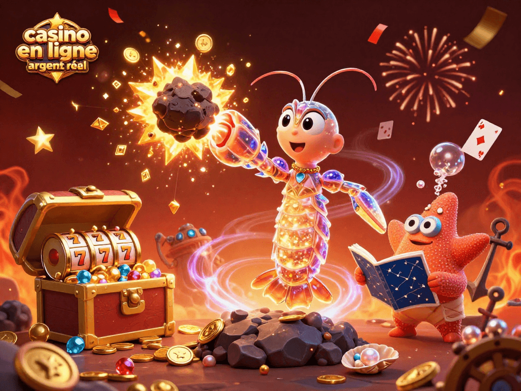Gagnez au casino en ligne argent réel avec un samouraï conquérant l'univers rempli de trésors.