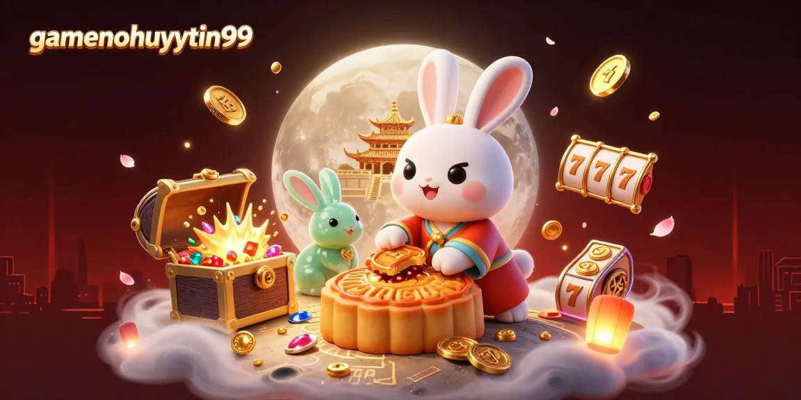 Pound mooncakes for poker chips at gamenohuuytin99 with dazzling casino-themed 3D art