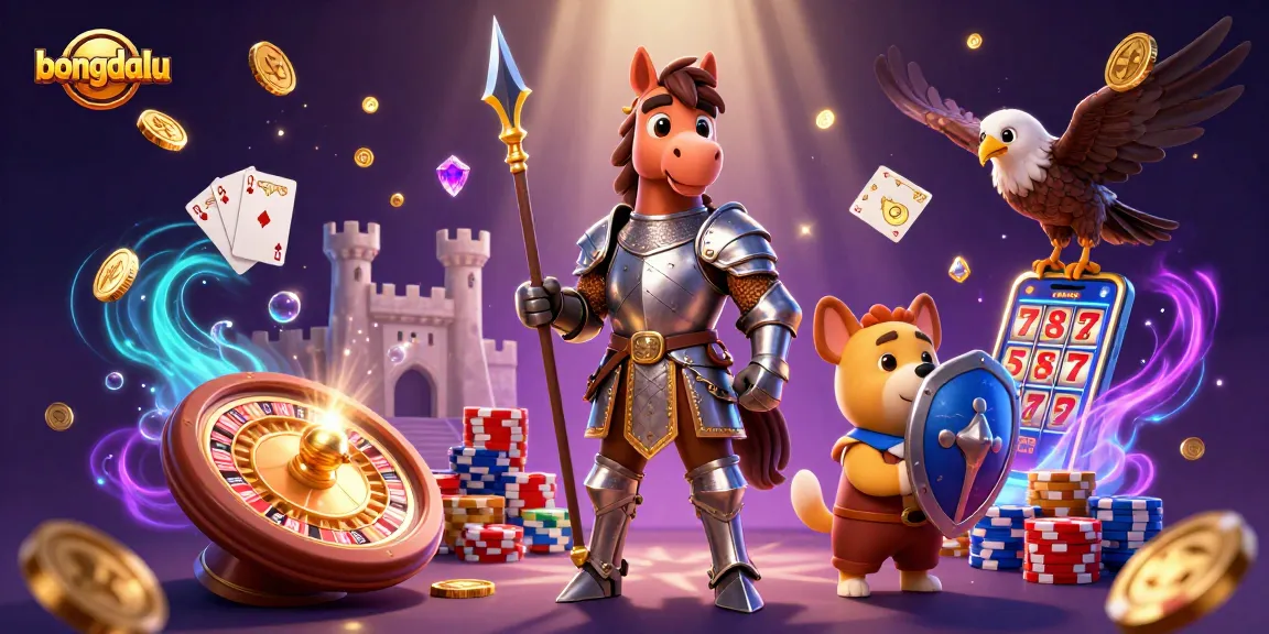 Engage with the thrill of Bongdalu's dynamic betting scene featuring knights, treasures, and action.