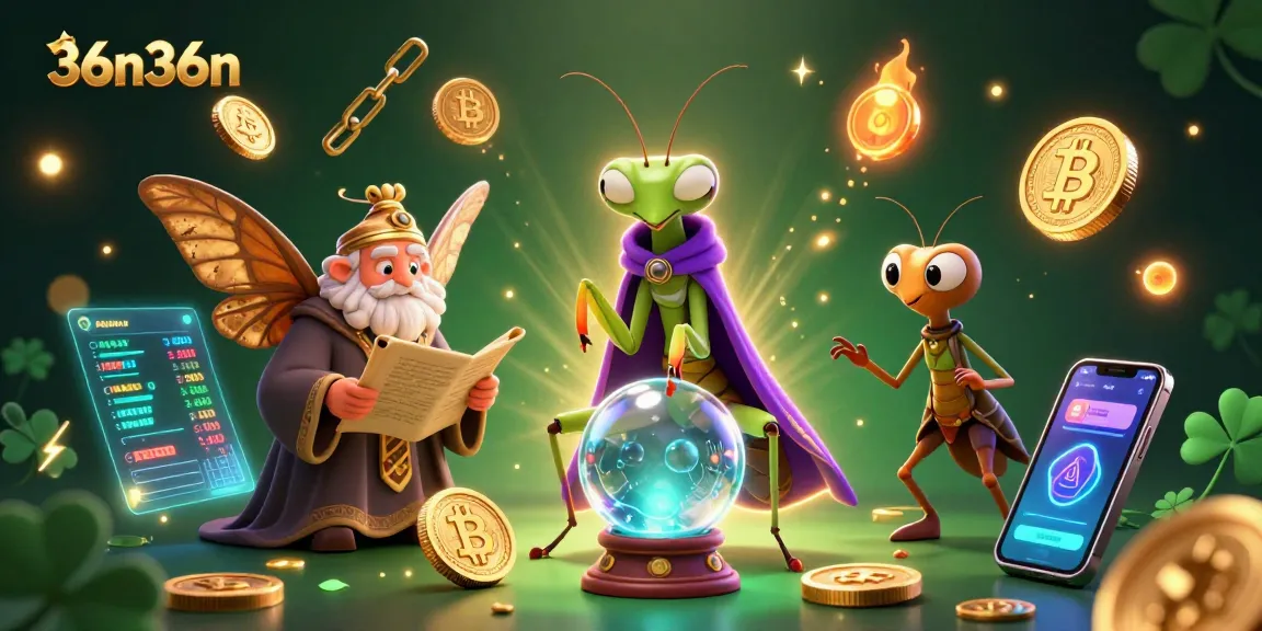 Aposte no 36n36n e veja o destino revelado pelo oráculo de cartas na cena vibrante com moedas de criptomoedas.