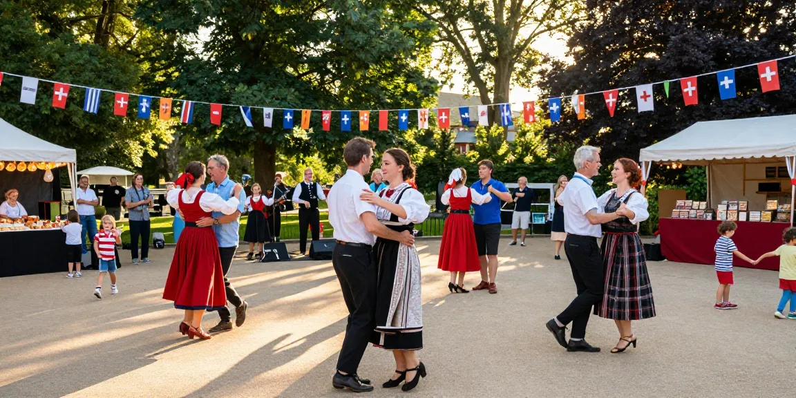 Exciting cultural event showcasing we88 PGSLOT at a Breton festival.