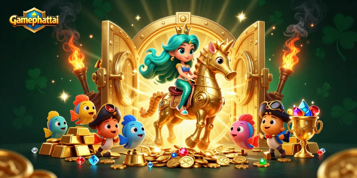 Spin and win in gamephattai’s vibrant 3D treasure-themed slot game adventure!
