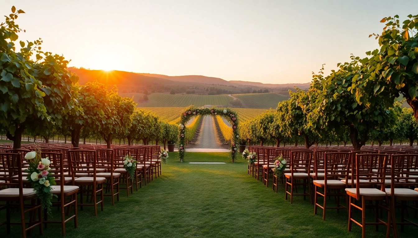 Plan Your Dream Vineyard Wedding Venue Near Sacramento for Unforgettable Moments