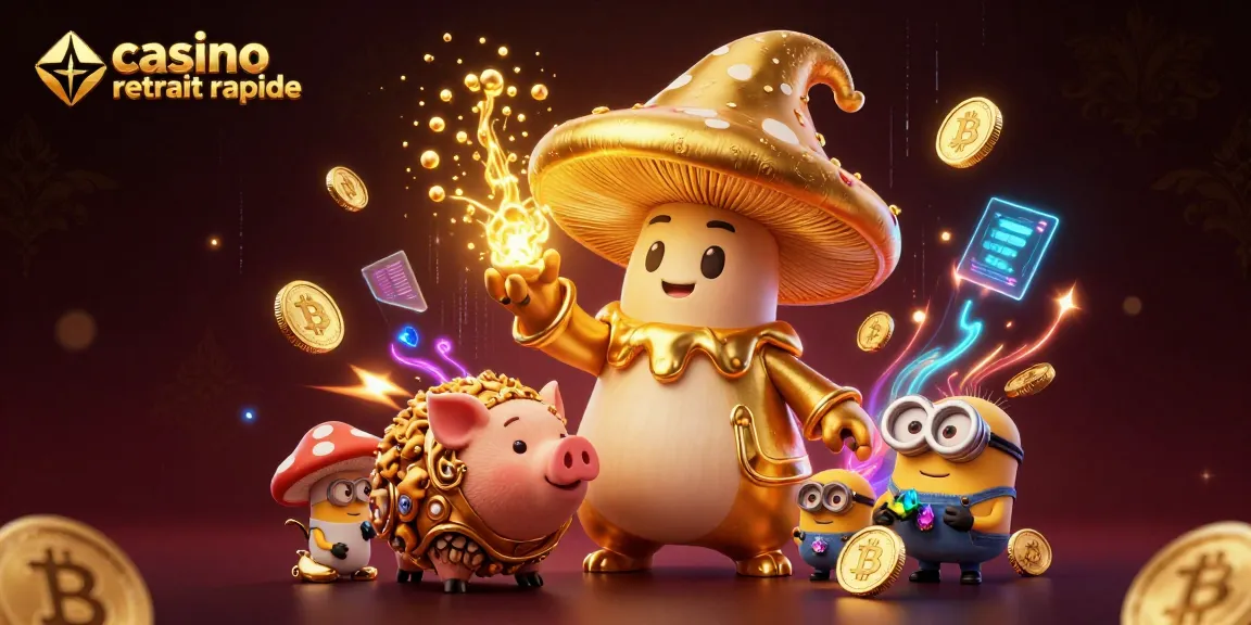 Récupérez vos gains rapidement avec casino retrait rapide dans un monde de jeux outranciers et magiques.