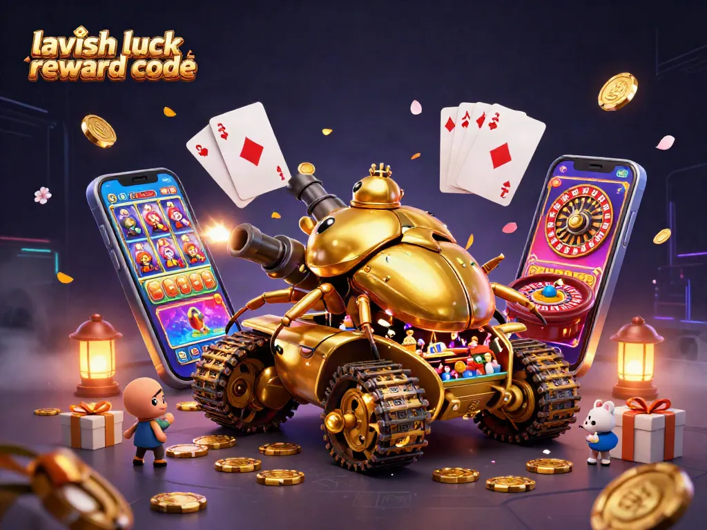 Engage in thrilling play with Lavish Luck Reward Code, experience vibrant slots and rewards.