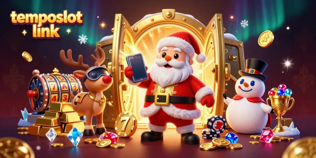 Ikuti keseruan bermain di link temposlot dengan Santa dan teman-temannya di kasino penuh kemewahan!
