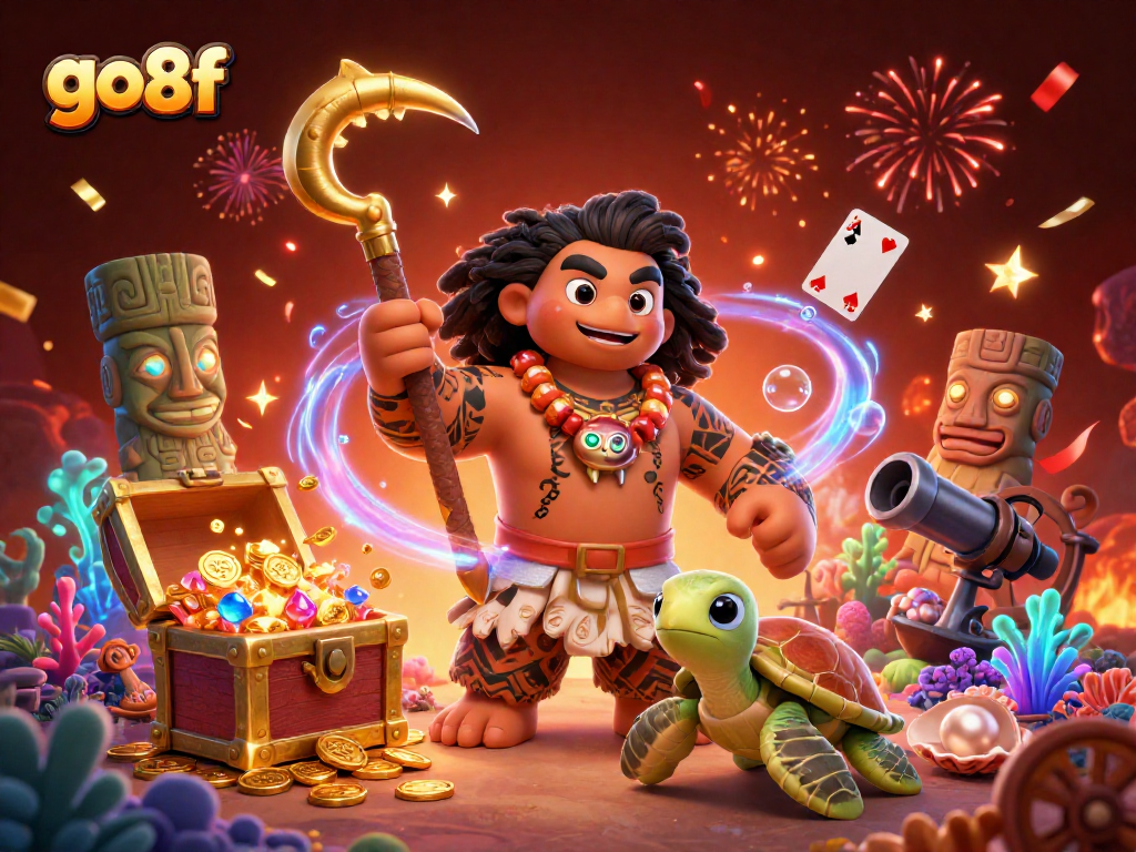 Experience thrilling gameplay at go8f with vibrant scenes of gaming excitement and underwater treasures.