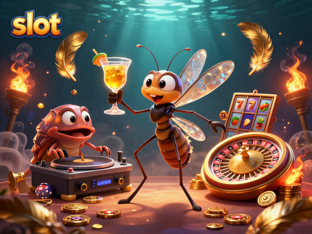 Memenangkan jackpot dari permainan slot online di Gacor123 dengan suasana kasino yang menakjubkan.