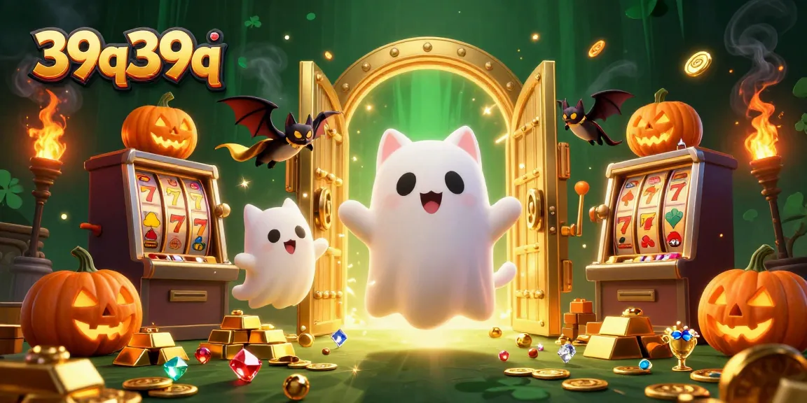Viva a diversão do cassino com 39q39q, onde um gato fantasma e um morcego vibrante estão presentes!