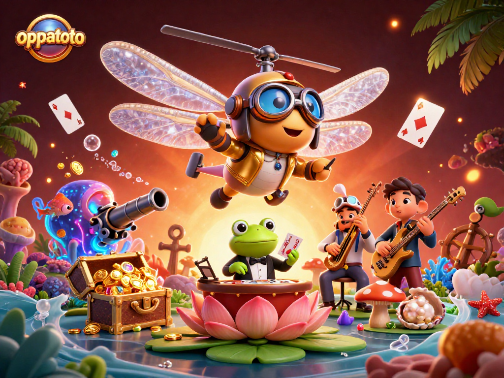 Experience thrilling gameplay with oppatoto as vibrant characters and rich casino elements come alive.