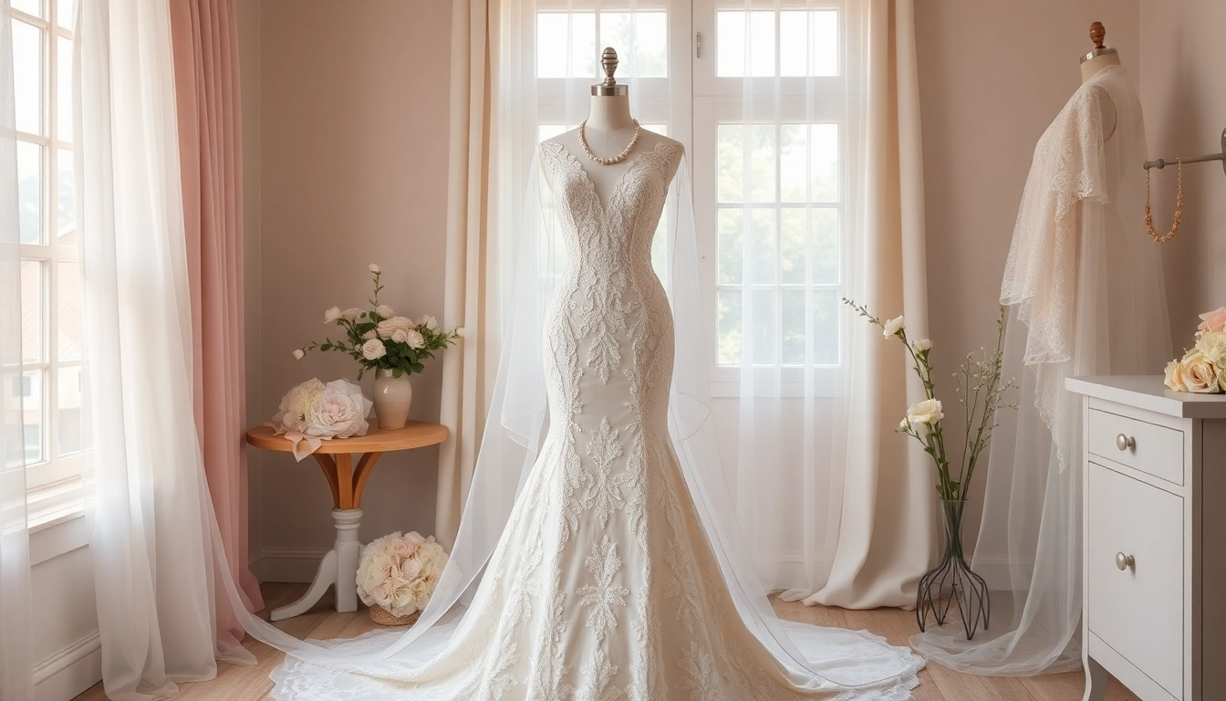 Creare stili di abiti da sposa personalizzati con dettagli unici e raffinati