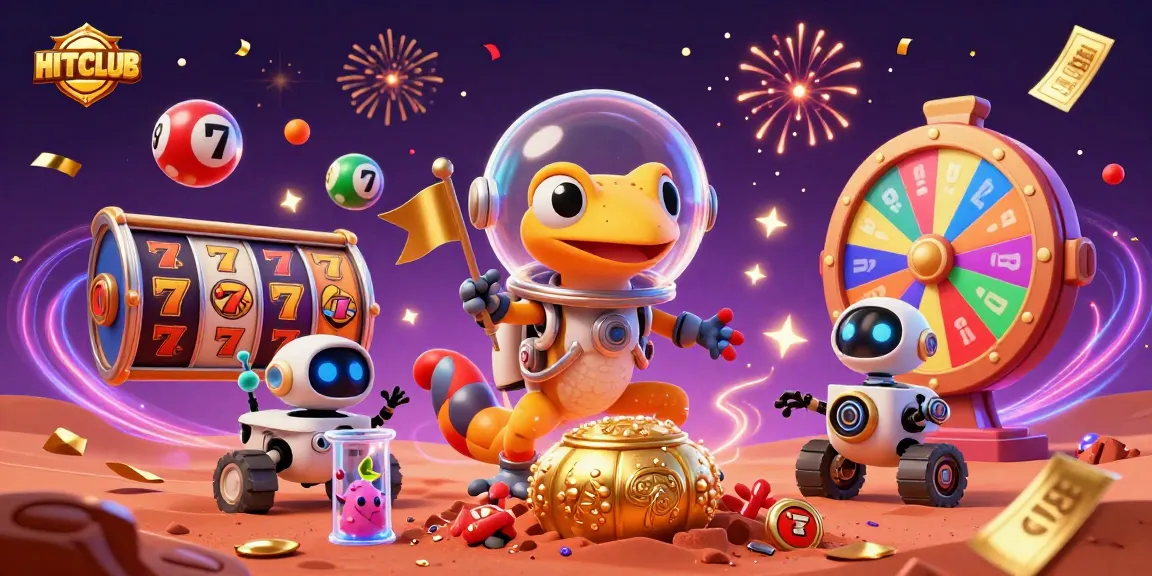 Experience HITCLUB's thrilling adventure in a vibrant casino world with dynamic gaming elements!