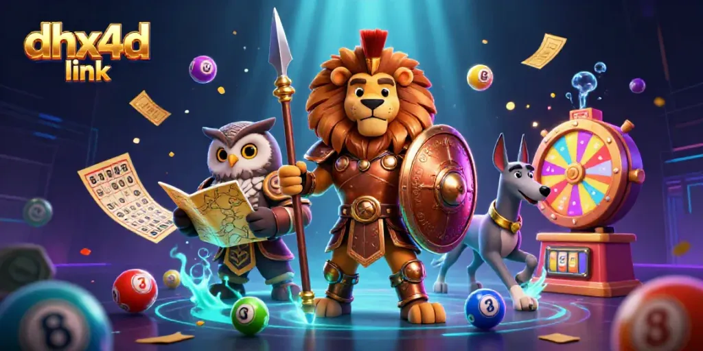 Meraih kemenangan dengan dhx4d link sambil bermain dengan karakter menarik dan elemen lotere yang dinamis.
