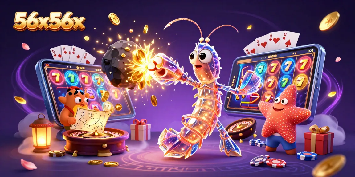 Experience thrilling casino action with the dynamic 56x56x galactic samurai scene featuring vibrant slots and cards.
