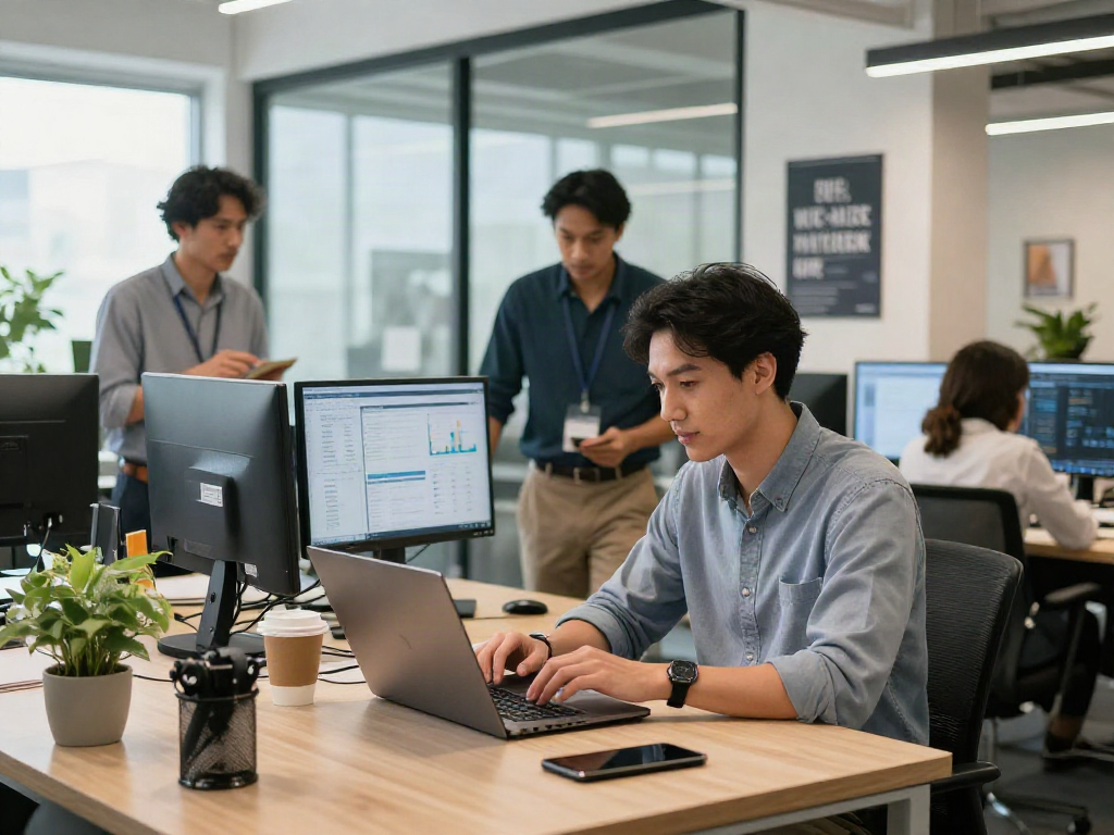 Information portal poshuk.info enhancing collaborative workspace productivity with team discussions and data analytics.