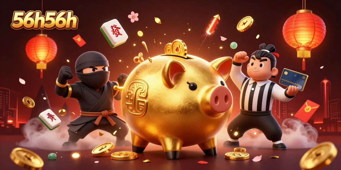 Experience thrilling action with 56h56h’s vibrant online casino, featuring dynamic characters and elements.