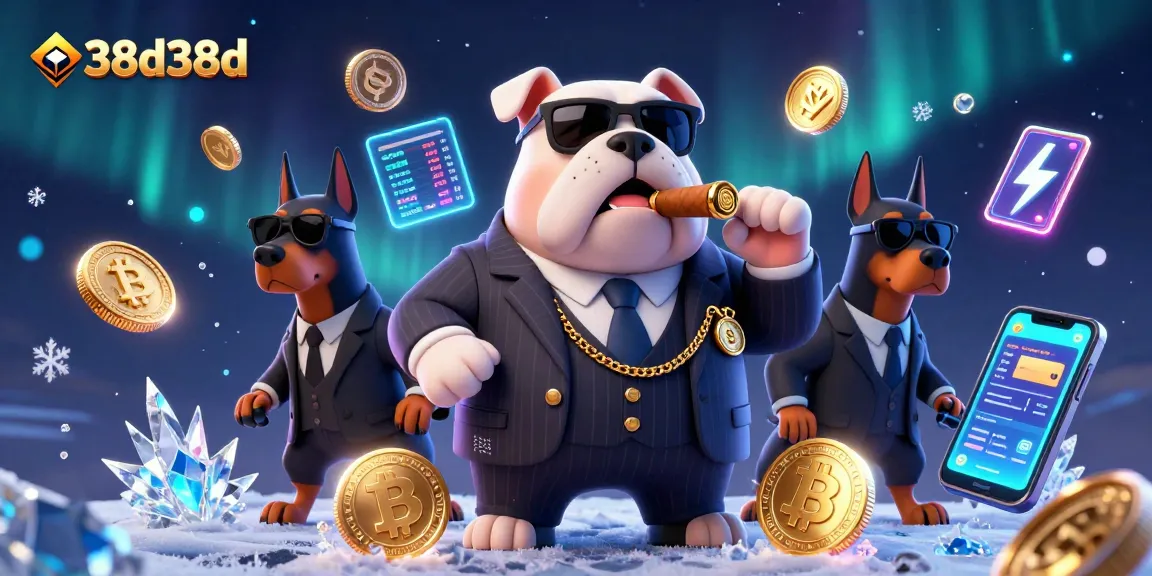 Jogue e vença no 38d38d com a máfia canina em um cassino digital repleto de criptomoedas.