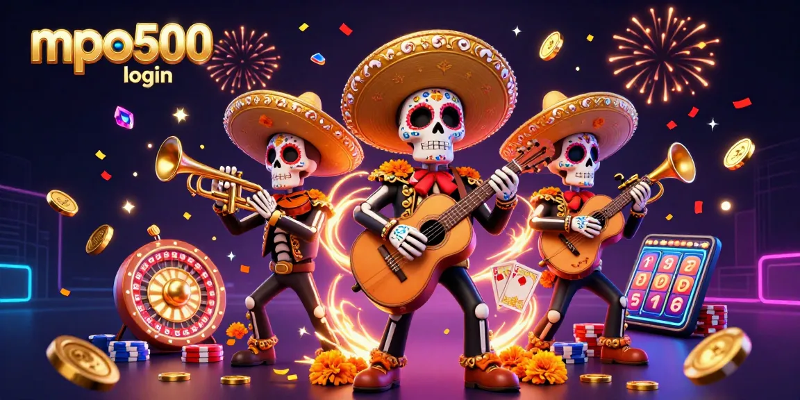 Experience exciting gameplay with mpo500 login featuring vibrant mariachis and casino elements.