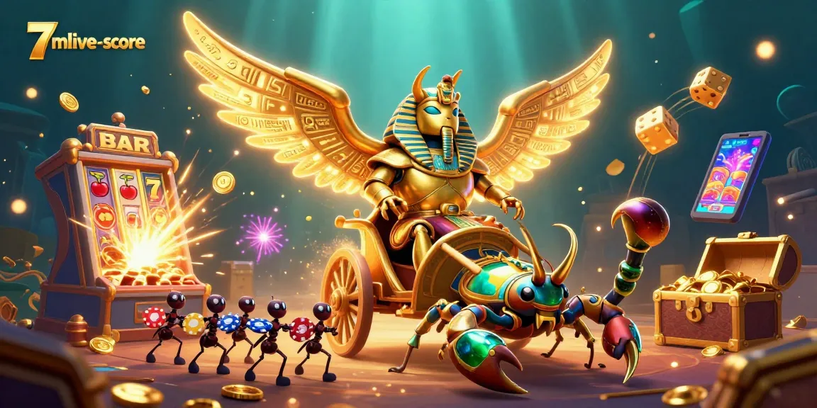Engage with thrilling 7mlive-score casino adventures featuring vivid 3D illustrations of unique characters and games.