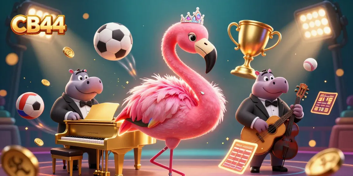 Engage with CB44's vibrant casino experience featuring dynamic characters and immersive sports action.