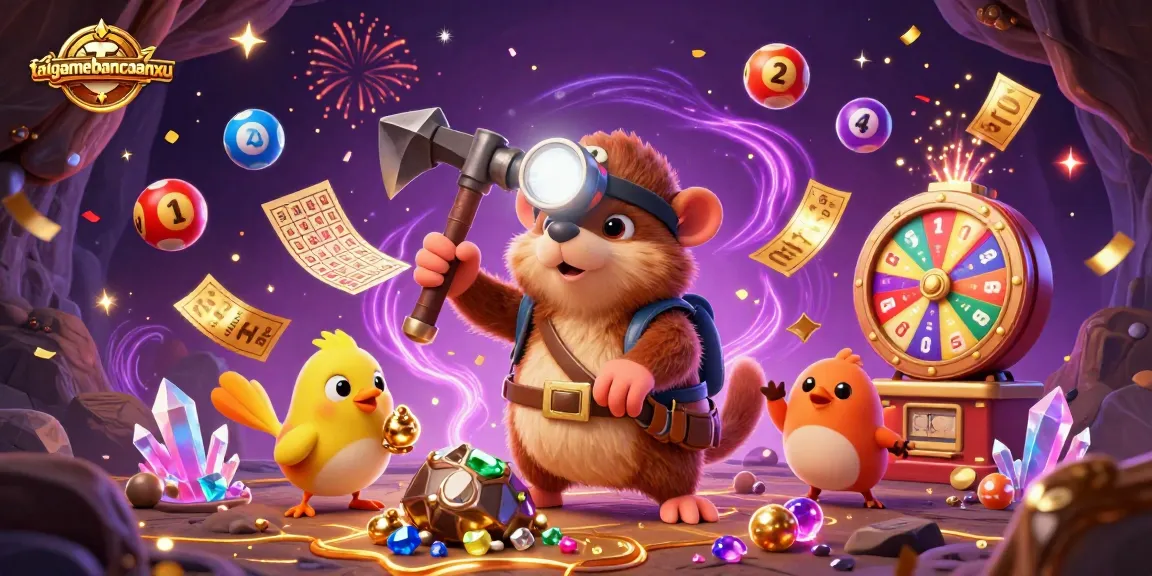 Join the treasure hunter mole and canary in a vibrant taigamebancaanxu casino adventure!
